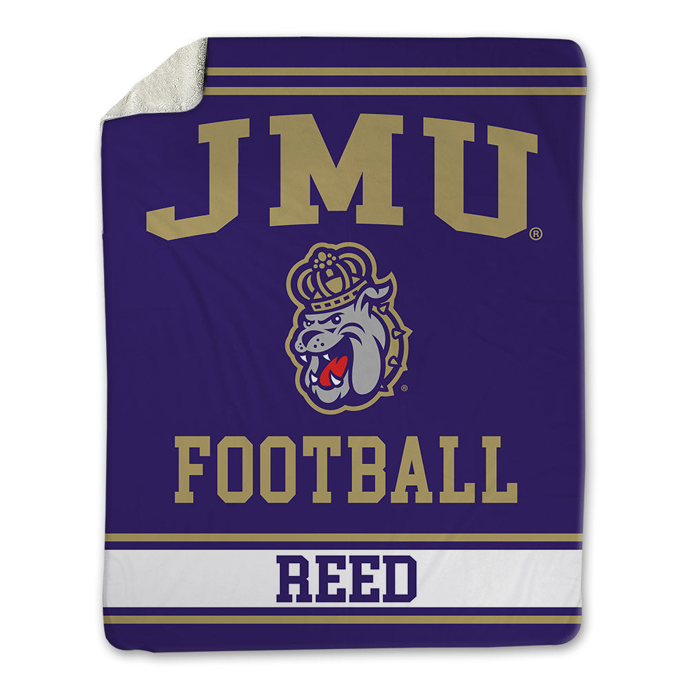JMU - NCAA Football : Sani Reed - Blanket-0