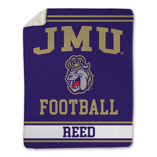 JMU - NCAA Football : Sani Reed - Blanket-0