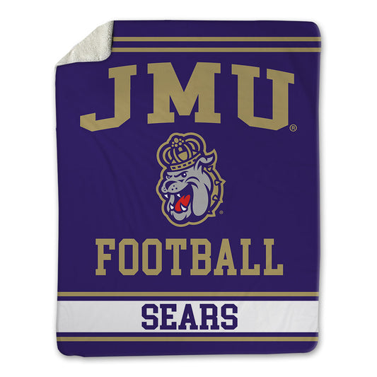 JMU - NCAA Football : Jesse Sears - Blanket-0
