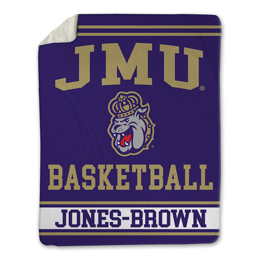 JMU - NCAA Women's Basketball : Ja'Quoia Jones-Brown - Blanket-0