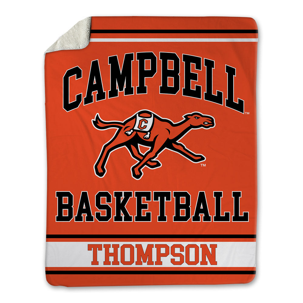 Campbell - NCAA Women's Basketball : Emerson Thompson - Blanket-0