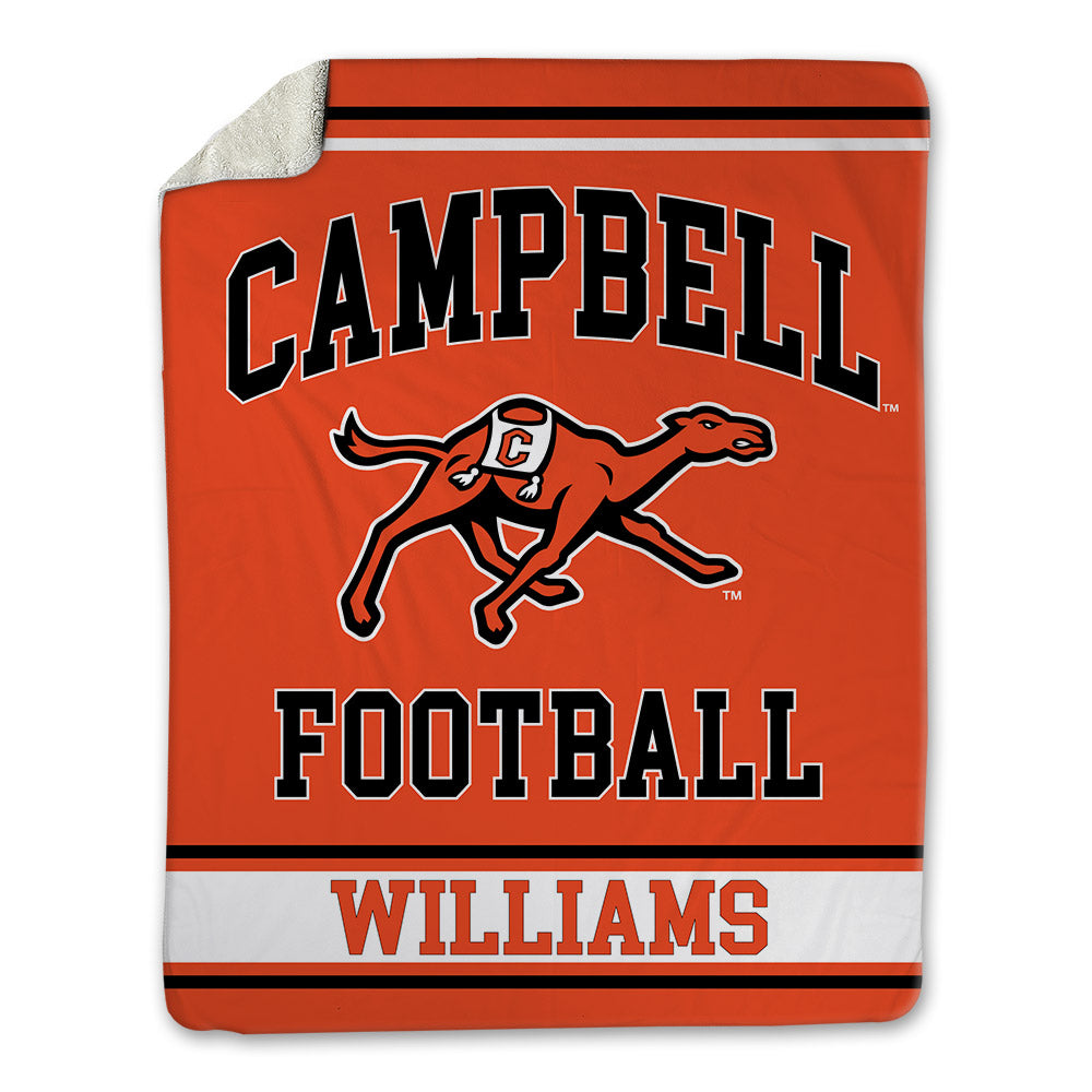 Campbell - NCAA Football : Kareem Williams - Blanket-0