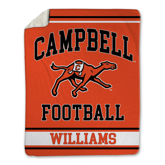 Campbell - NCAA Football : Kareem Williams - Blanket-0