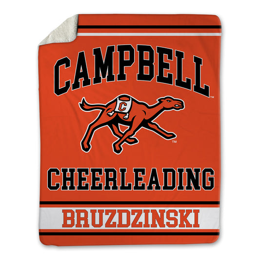 Campbell - NCAA Cheerleading : Emily Bruzdzinski - Blanket-0