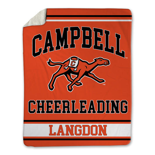 Campbell - NCAA Cheerleading : Ashlyn Langdon - Blanket-0