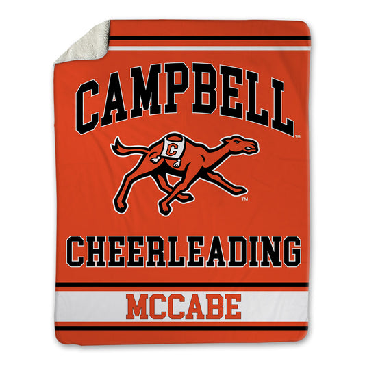 Campbell - NCAA Cheerleading : Victoria McCabe - Blanket-0