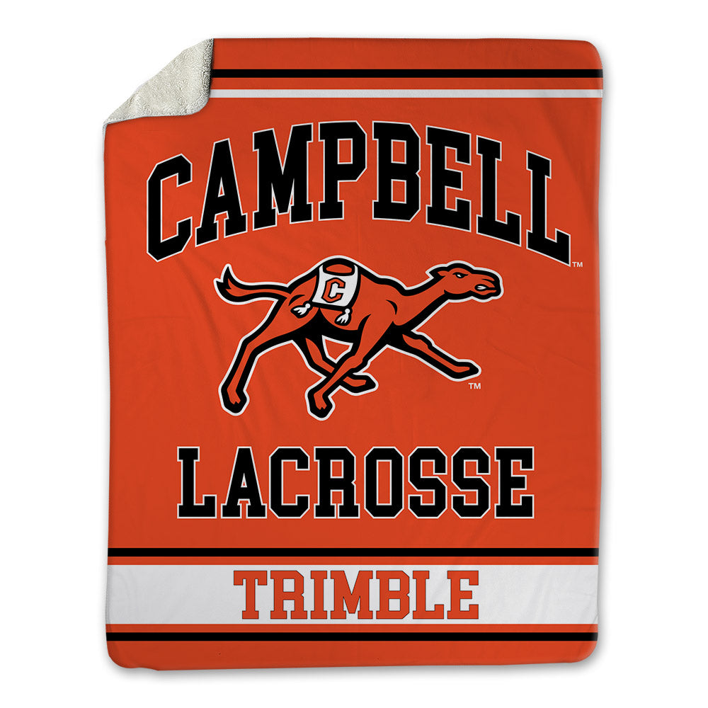 Campbell - NCAA Women's Lacrosse : Eva Trimble - Blanket-0