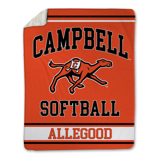 Campbell - NCAA Softball : Emily Allegood - Blanket-0