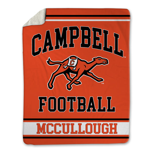 Campbell - NCAA Football : Robert McCullough - Blanket-0
