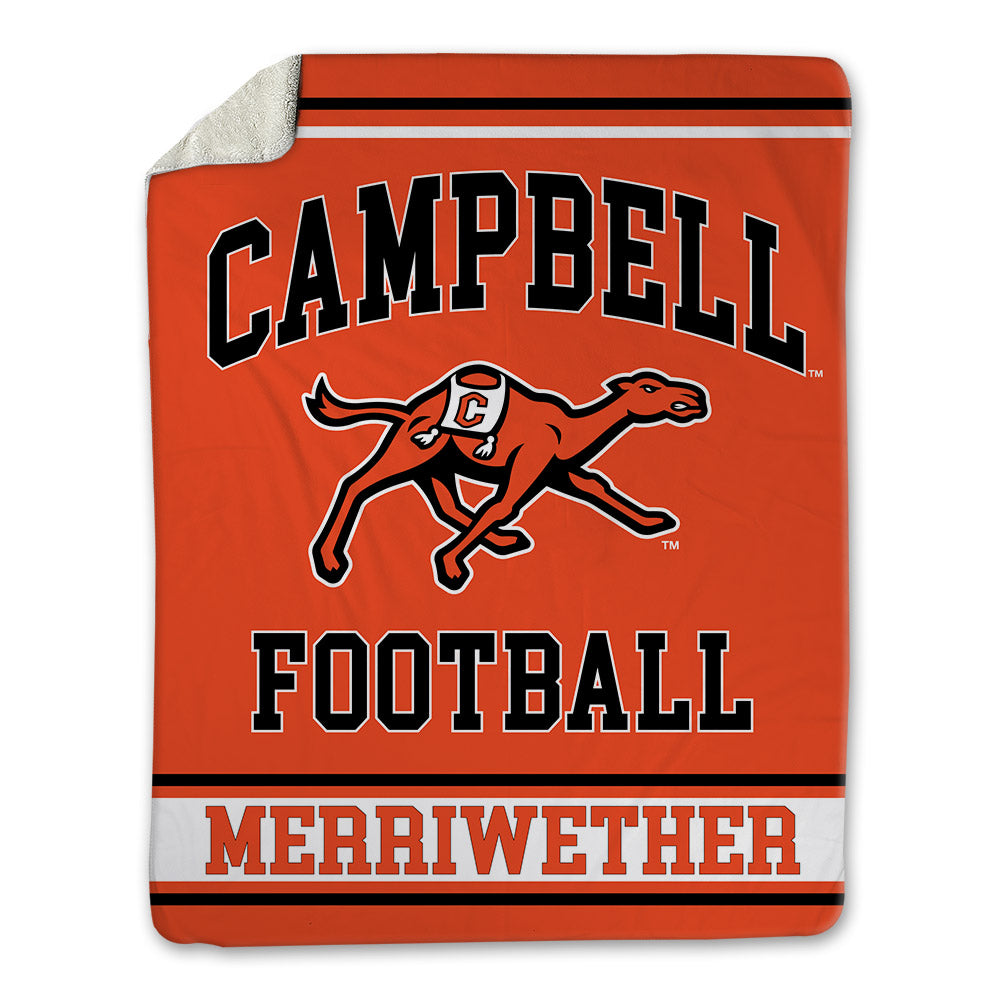 Campbell - NCAA Football : Mason Merriwether - Blanket-0
