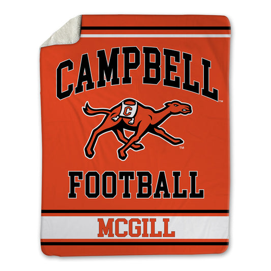 Campbell - NCAA Football : Mikey McGill - Blanket-0