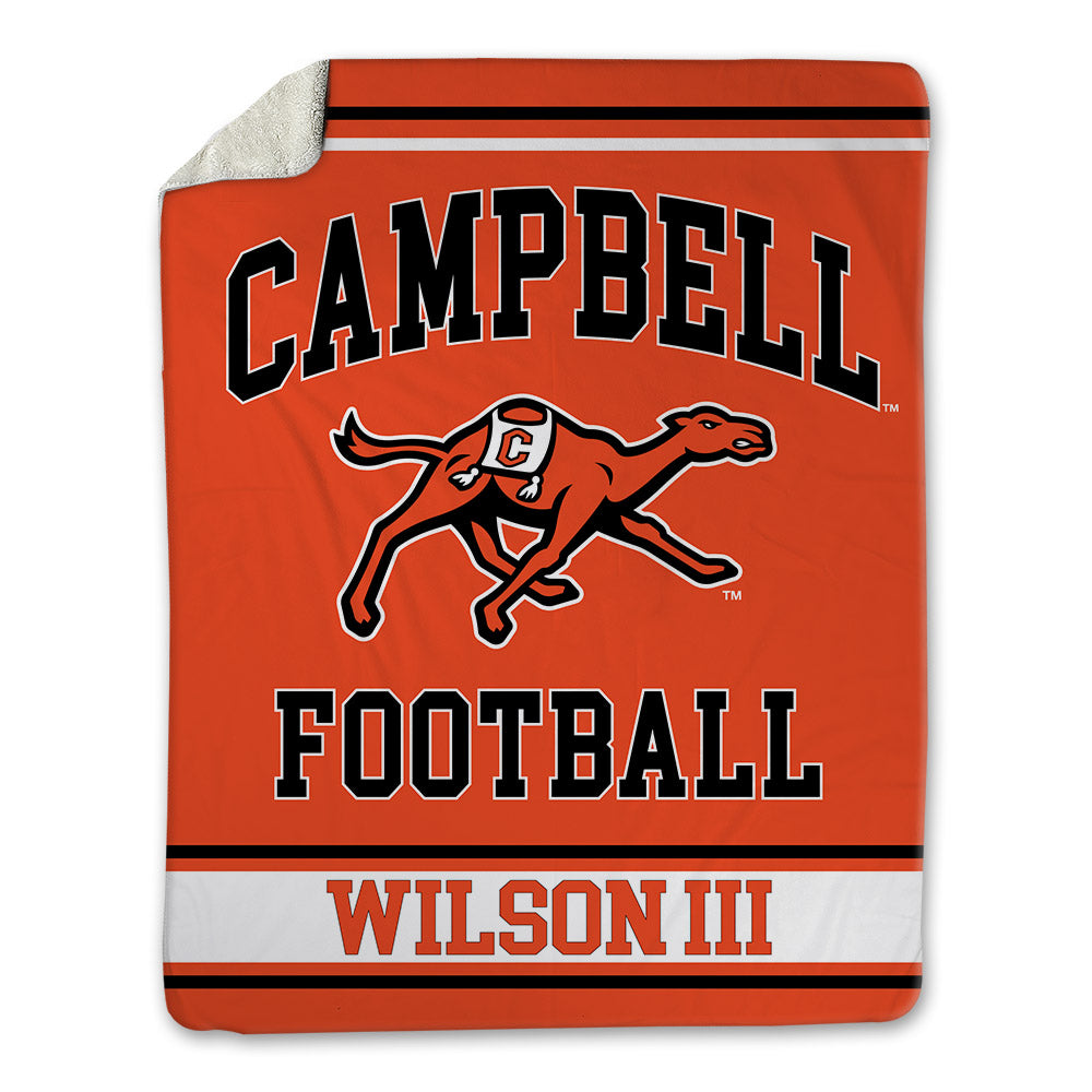 Campbell - NCAA Football : Wilson Wilson III - Blanket-0