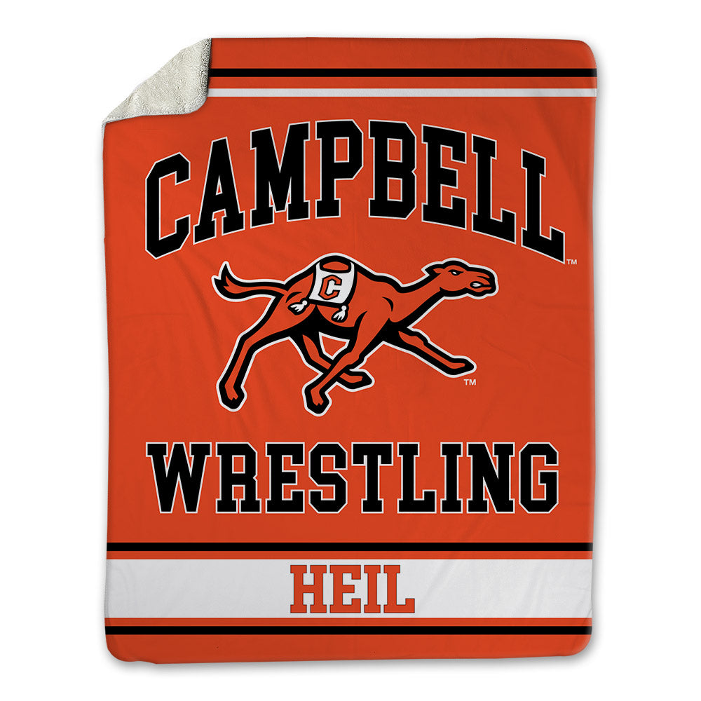Campbell - NCAA Wrestling : Logan Heil - Blanket-0