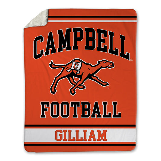 Campbell - NCAA Football : Michael Gilliam - Blanket-0