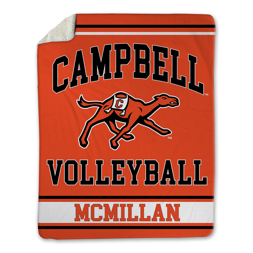 Campbell - NCAA Women's Volleyball : Breanna McMillan - Blanket-0
