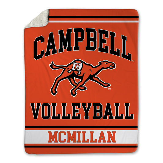 Campbell - NCAA Women's Volleyball : Breanna McMillan - Blanket-0