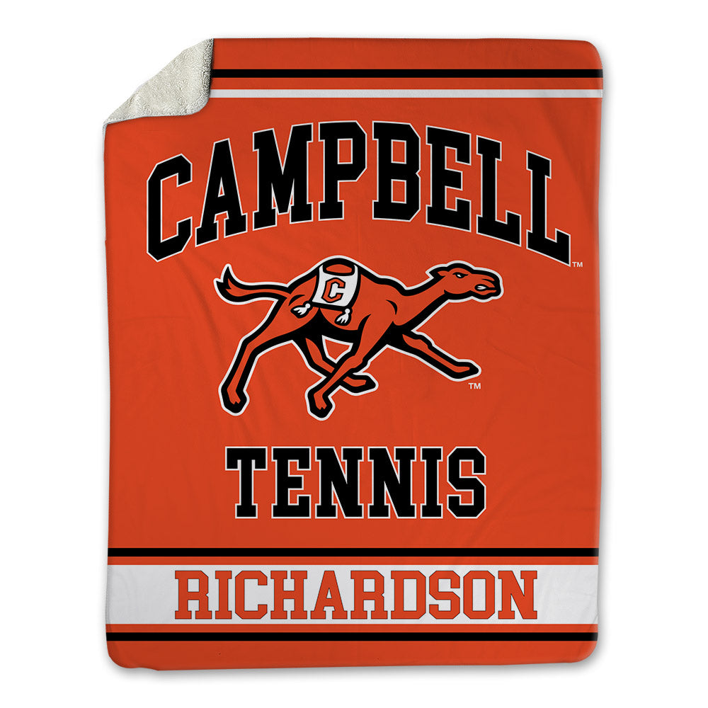 Campbell - NCAA Men's Tennis : Ethan Richardson - Blanket-0