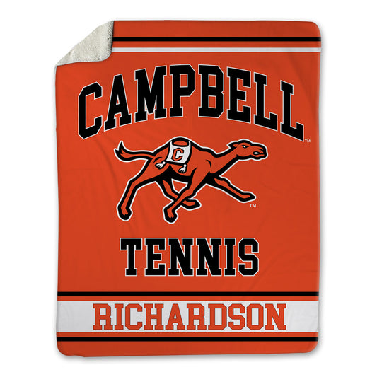Campbell - NCAA Men's Tennis : Ethan Richardson - Blanket-0