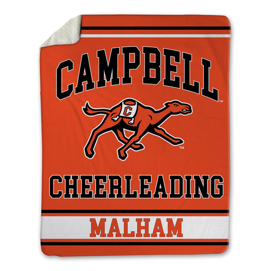 Campbell - NCAA Cheerleading : Jillian Malham - Blanket-0