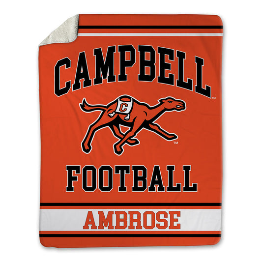 Campbell - NCAA Football : Brady Ambrose - Blanket-0
