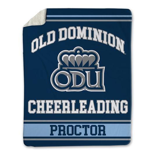 Old Dominion - NCAA Cheerleading : Skylar Proctor - Blanket-0