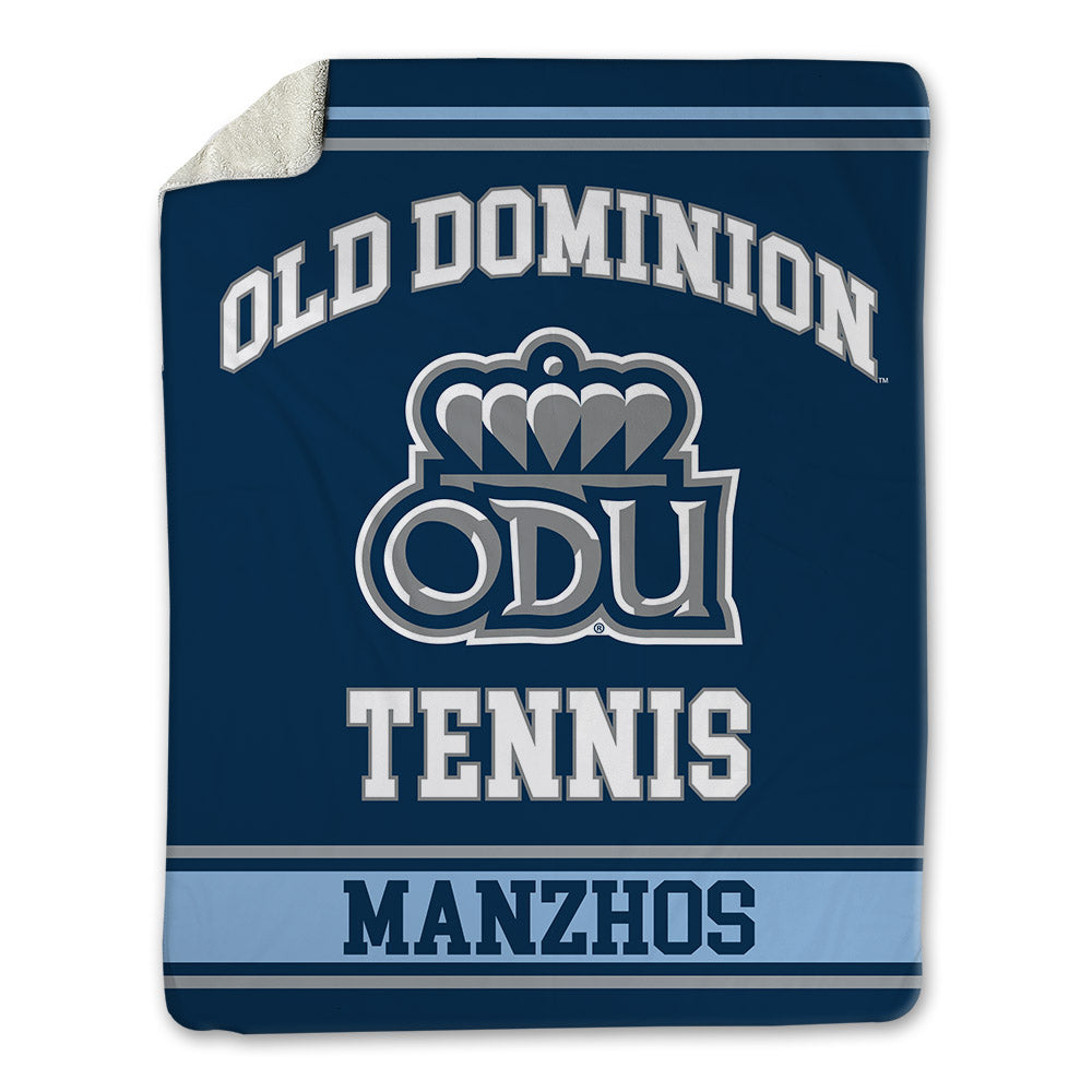 Old Dominion - NCAA Women's Tennis : Uladzislava Manzhos - Blanket-0