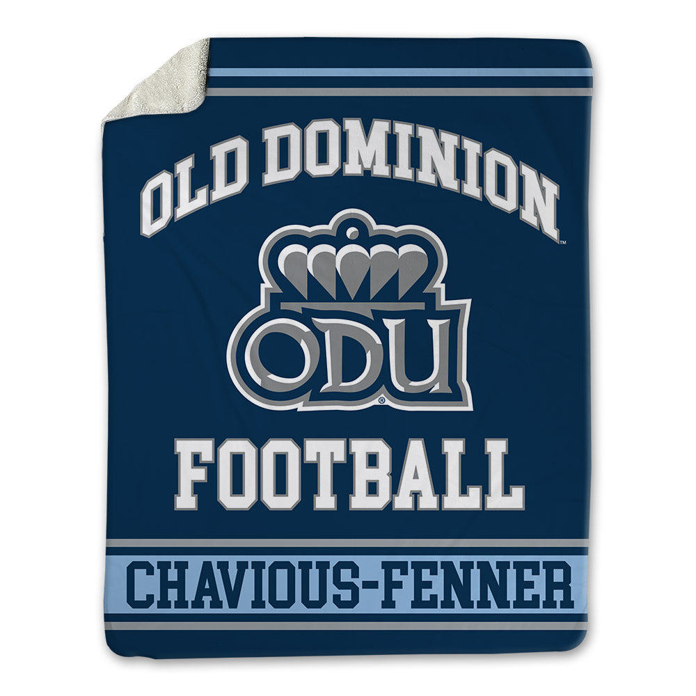 Old Dominion - NCAA Football : Martrez Chavious-Fenner - Blanket-0