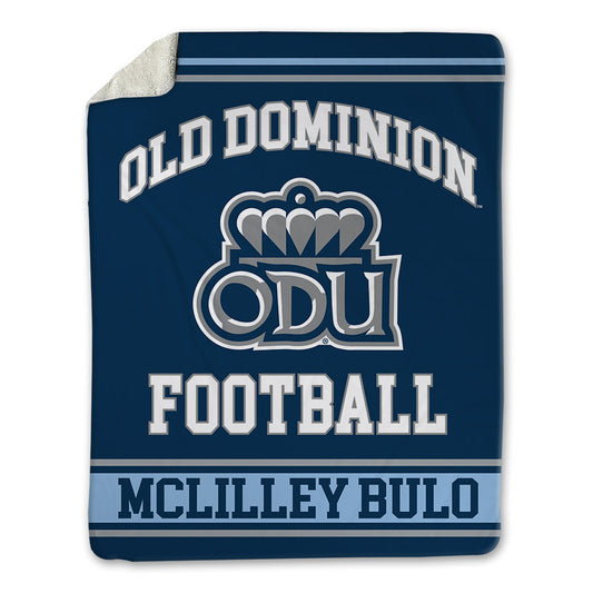 Old Dominion - NCAA Football : DeVeion Mclilley Bulo - Blanket-0