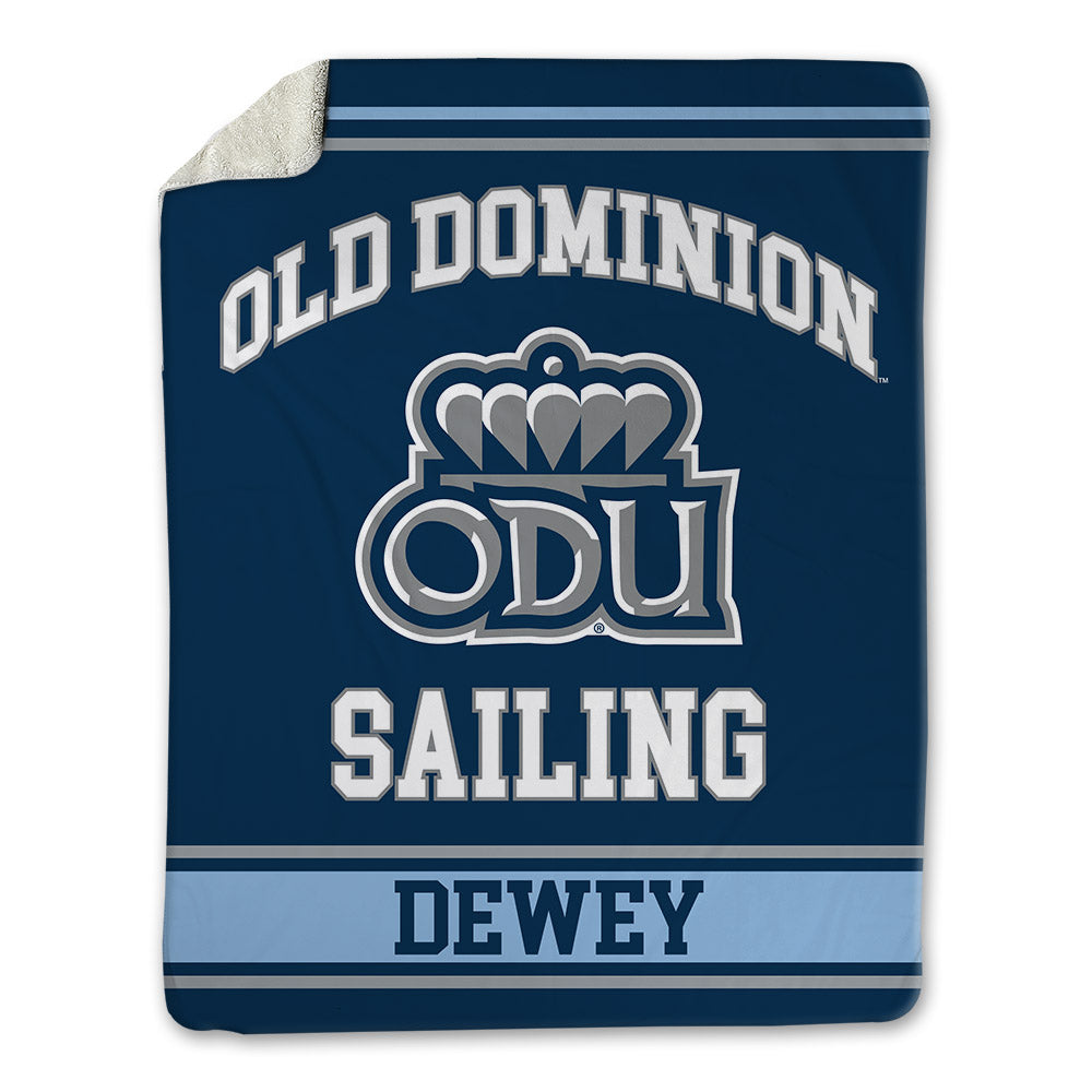 Old Dominion - NCAA Men's Sailing : Stone Dewey - Blanket-0