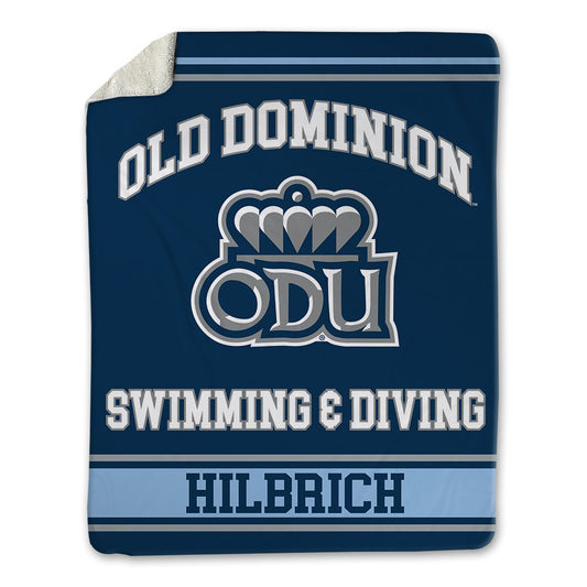 Old Dominion - NCAA Women's Swimming & Diving : Alexandria Hilbrich - Blanket-0