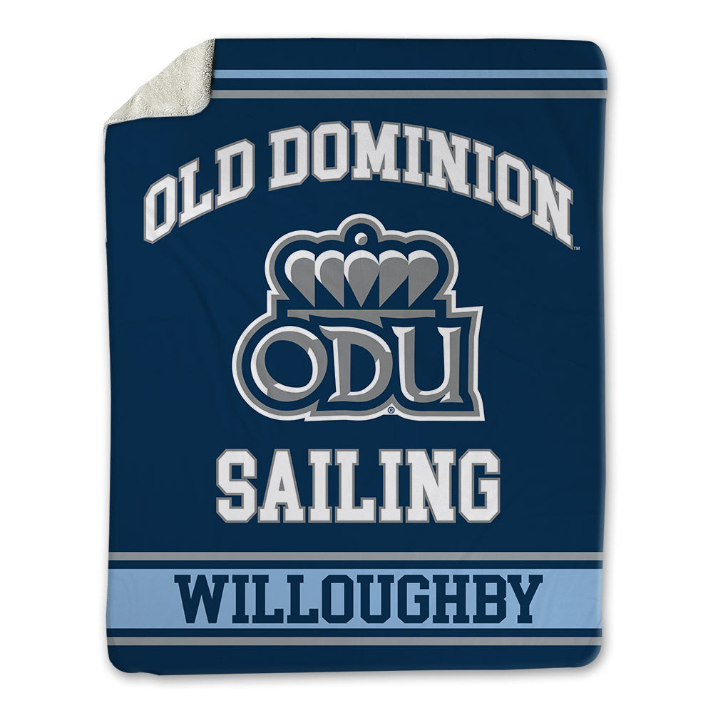 Old Dominion - NCAA Women's Sailing : Jonah Willoughby - Blanket-0