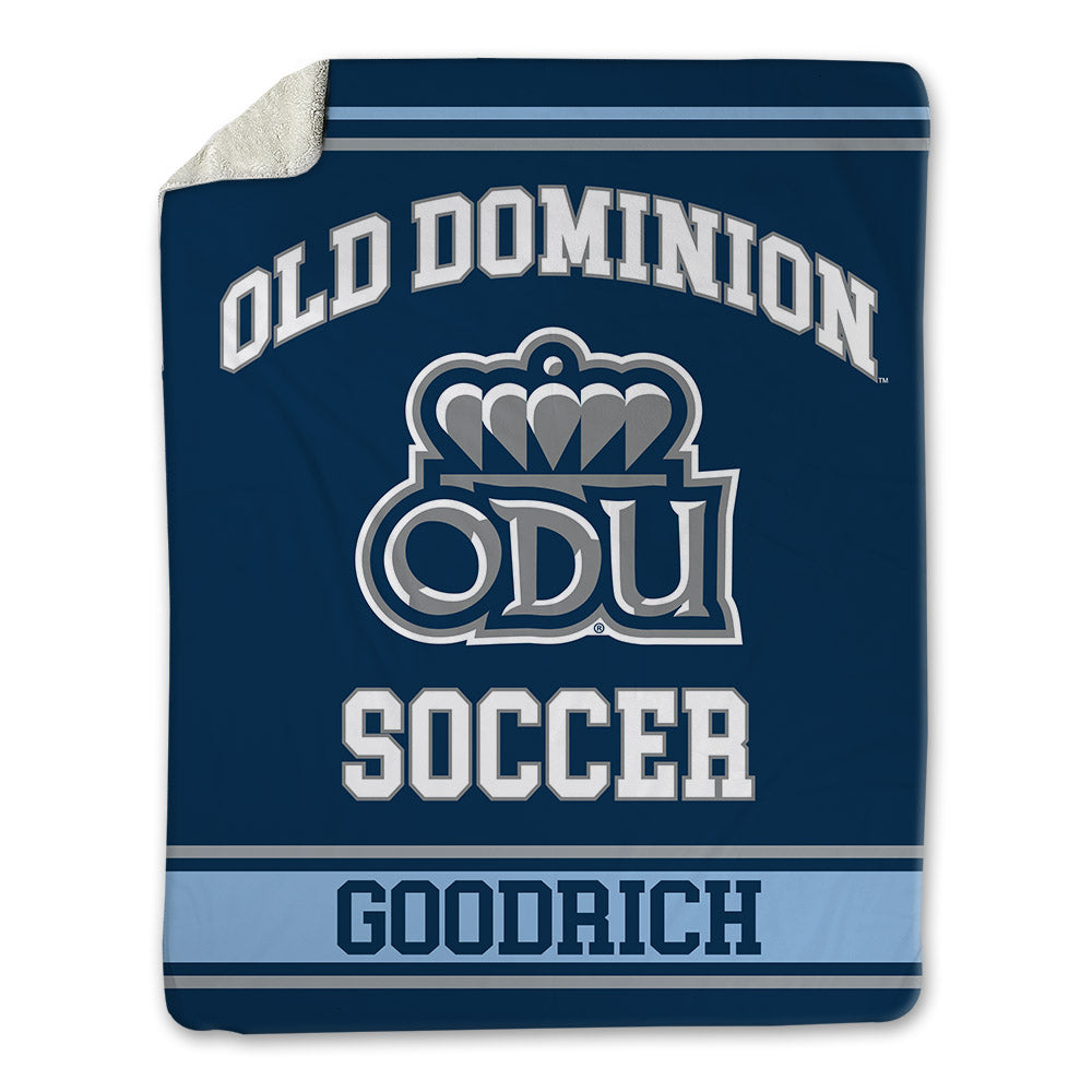 Old Dominion - NCAA Women's Soccer : Ellie Goodrich - Blanket-0