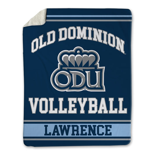 Old Dominion - NCAA Women's Volleyball : Leilani Lawrence - Blanket-0