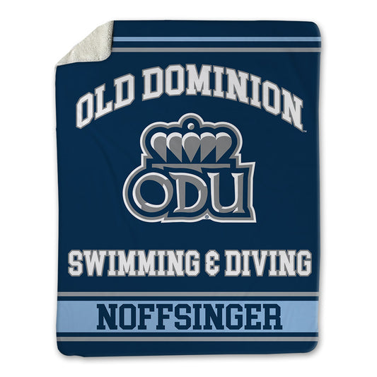 Old Dominion - NCAA Men's Swimming & Diving : Ian Noffsinger - Blanket-0