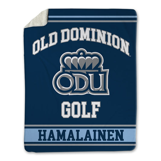 Old Dominion - NCAA Men's Golf : Vertti Hamalainen - Blanket-0