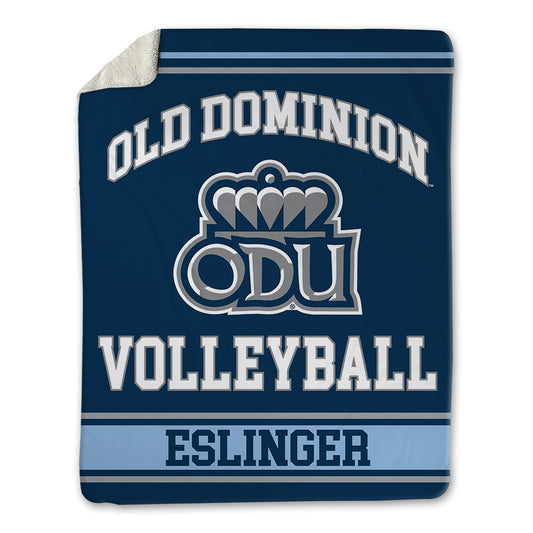 Old Dominion - NCAA Women's Volleyball : Maddy Eslinger - Blanket-0