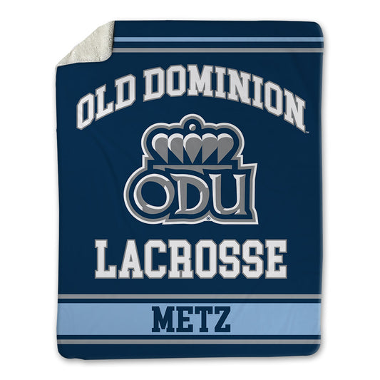Old Dominion - NCAA Women's Lacrosse : Maggie Metz - Blanket-0