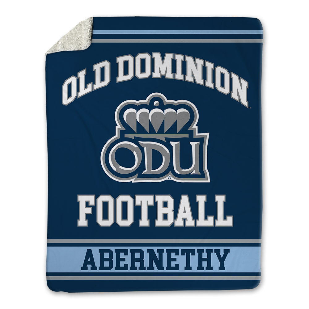 Old Dominion - NCAA Football : Landen Abernethy - Blanket-0