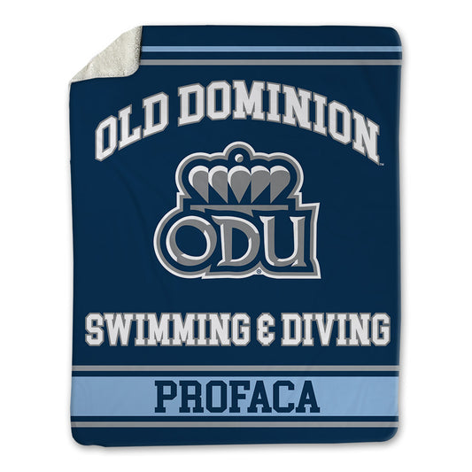 Old Dominion - NCAA Women's Swimming & Diving : Elissa Profaca - Blanket-0