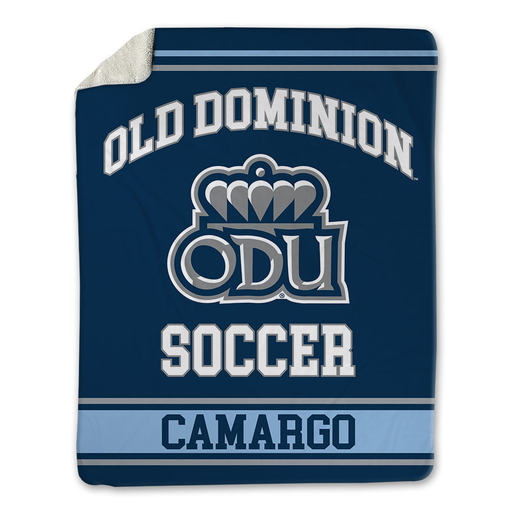 Old Dominion - NCAA Men's Soccer : Diego Camargo - Blanket-0