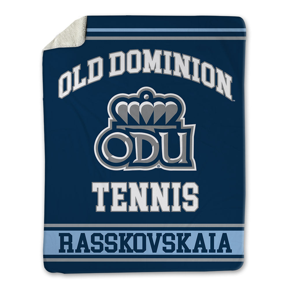Old Dominion - NCAA Women's Tennis : Lidiia Rasskovskaia - Blanket-0