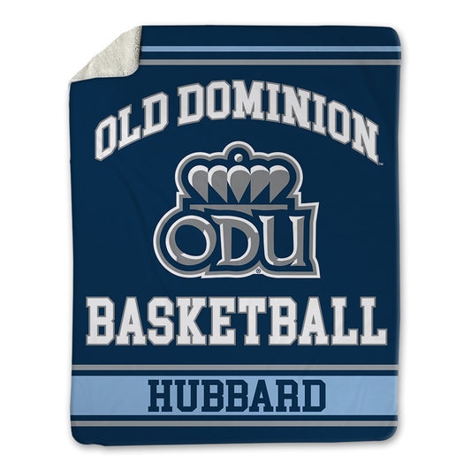 Old Dominion - NCAA Men's Basketball : Scottie Hubbard - Blanket-0