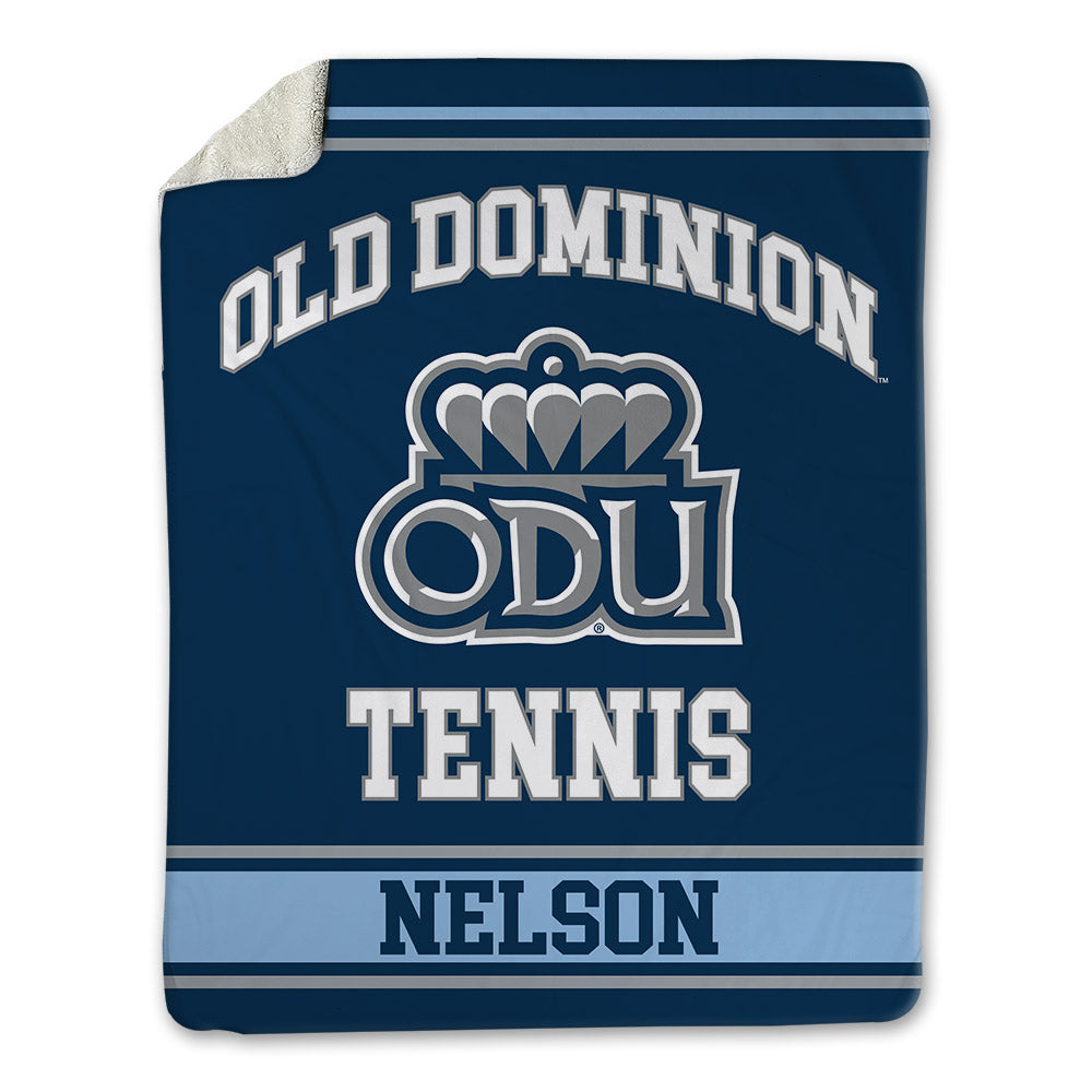 Old Dominion - NCAA Men's Tennis : Thomas Nelson - Blanket-0
