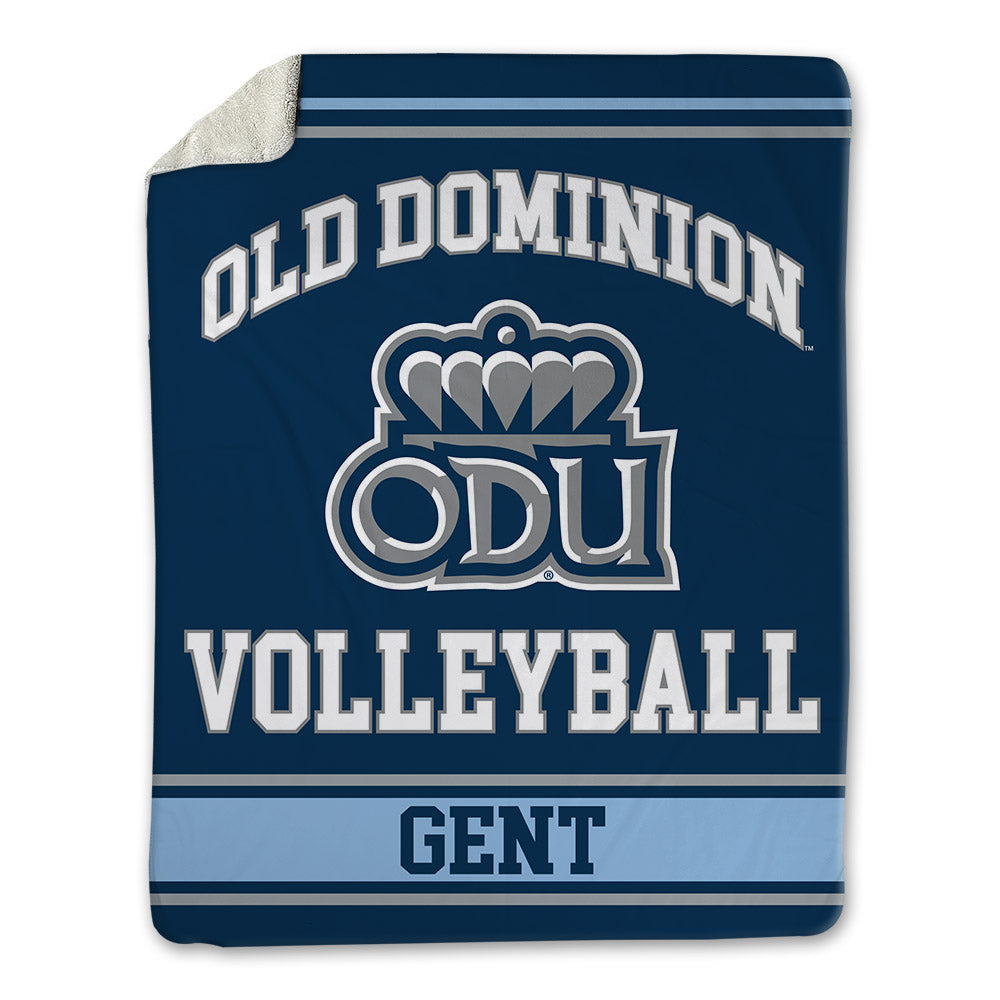 Old Dominion - NCAA Women's Volleyball : Ashlyn Gent - Blanket-0