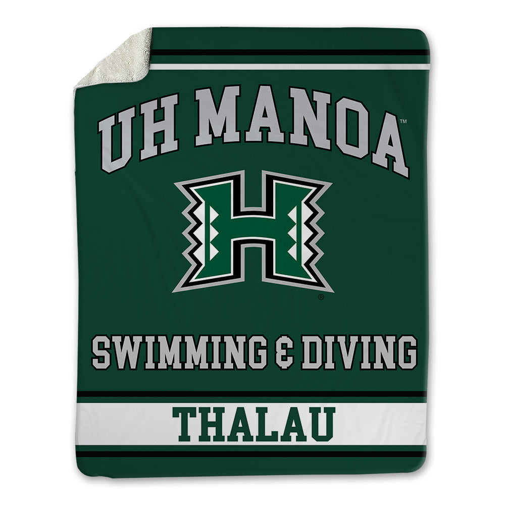 Hawaii - NCAA Men's Swimming & Diving : Tom Thalau - Blanket-0
