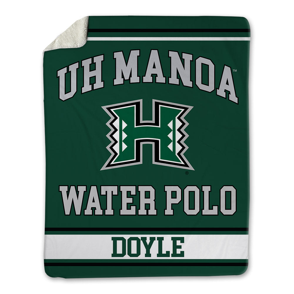 Hawaii - NCAA Men's Water Polo : Bernadette Doyle - Blanket-0