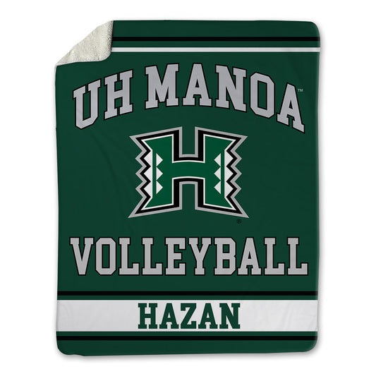 Hawaii - NCAA Men's Volleyball : Ofeck Hazan - Blanket-0