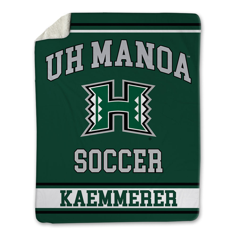 Hawaii - NCAA Women's Soccer : Isabella Kaemmerer - Blanket-0