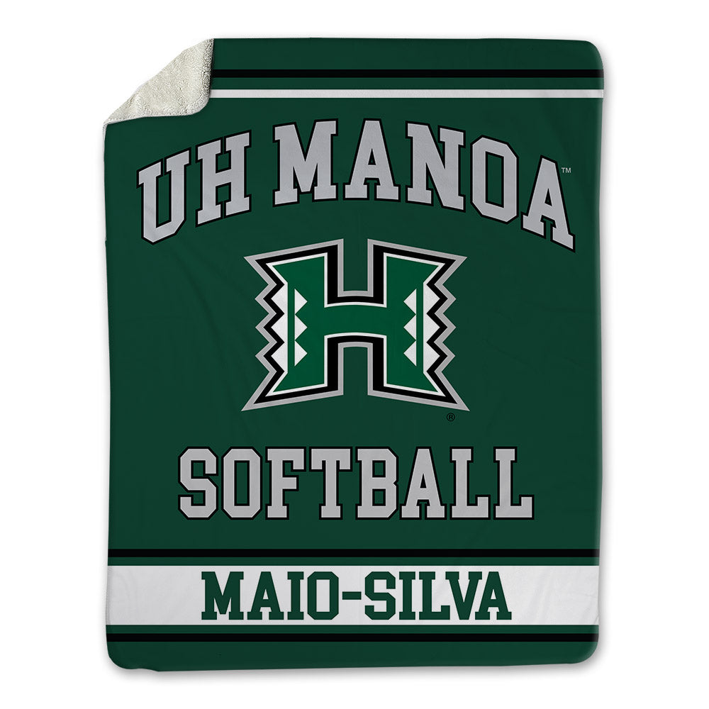Hawaii - NCAA Softball : Briana Maio-Silva - Blanket-0