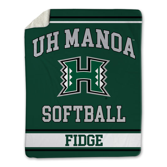 Hawaii - NCAA Softball : Millie Fidge - Blanket-0